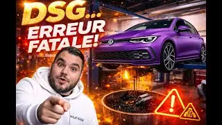 بدلت زيت البواطفيتاس ديال غولف 2022⚙️🔥 شوف الفرق قبل وبعد! Vidange de la boîte DSG |