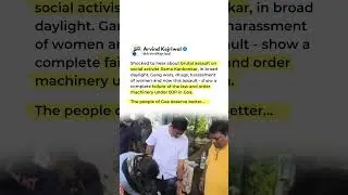 Brutal assault on social activist Rama Kankonkar in Goa. #goa