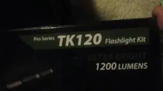 Tactical LED Flashlight Kit Review