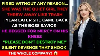 Fired Without Reason&hellip; 1 Year Later Her Boss Begged For Mercy On His Knees 😱 | Silent Revenge Story