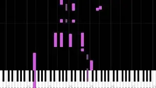 Chet Faker No Diggity Piano Tutorial Mp4 Output I Synthesia Piano Tutorial