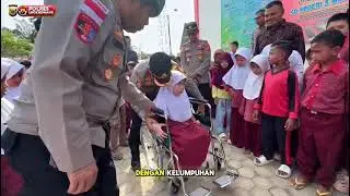 Kepedulian Kapolres Lhokseumawe, Harapan Baru bagi Aliya Carelina Siswi SD Muara Batu