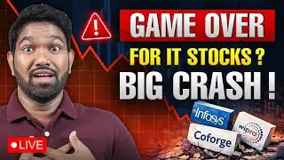 🔴Why IT Stocks Crash Today? | 4 Feb | Investographer