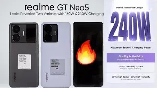 REALME 240 WATT PHONE😳REALME GT NEO 5🔥SAMSUNGLOVERS
