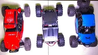 RC ADVENTURES - Compare! Capo ACE-1, BLACK WiDOW Wraith, Axial BOMBER RC Trucks