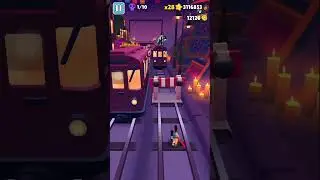 The Inspector Is RAGING Because of My High Score  #viral #gaming #subwaysurfers