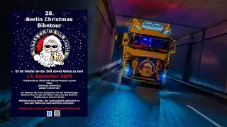 Santa Claus on Road 2025: Große Christmas Biker Tour durch Berlin (Charity)