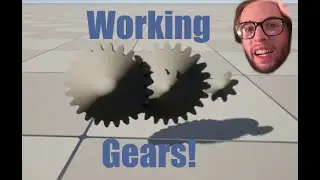 Unreal Engine 5 Procedural Gears Demo