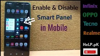 How to remove smart panel into Home Screen | Enable & Disable Smart Panel in Mobiles | Help.pk