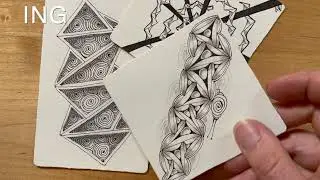 Bonus Challenge for Zentangle Project Pack No. 21 - Day 2