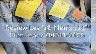 Review Levi's&reg; Men's 511&trade; Slim Jeans 04511-5655