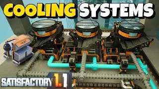 Cooling Systems & Heat Sink Factory: Satisfactory Beginner&rsquo;s Guide Ep.17