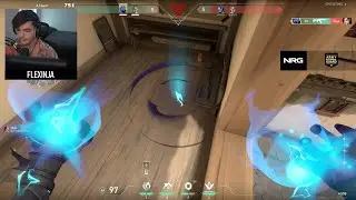 35 ELIMS! Геймплей FLEXINJA OMEN VALORANT [ПОЛНЫЙ МАТЧ VOD]