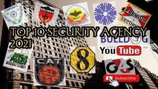 TOP 10 SECURITY AGENCY THIS 2021