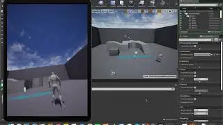Unreal Engine Virtual Camera - iPad Pro (sneak peak tracking test)
