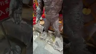 Big gorilla statue! #shorts