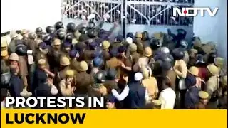 Violence at Lucknow University, Stone-Pelting Reported