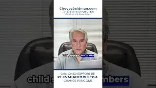 Can Child Support Be Re-evaluated Due to a Change in Income - ChooseGoldman.com
