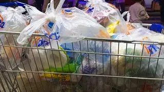 V-Log#95 | Grocery shopping | 2x Spicy noodles