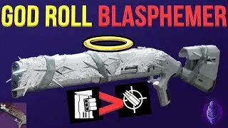 The GOD ROLL Blasphemer (Assault Mag Over Accurized Rounds) Destiny 2 Shadowkeep