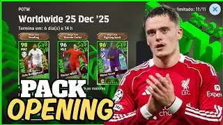 PACK OPENING NA NOVA BOX DE POTW EM BUSCA DO WIRTZ NO EFOOTBALL MOBILE 
