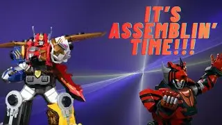 Assembling the Jungle Pride Megazord & Gosei Great Megazord | New Year New Zords