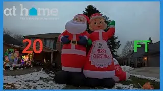 NEW FOR 2025 20FT MR AND MRS CLAUS SOLD FROM AT HOME
