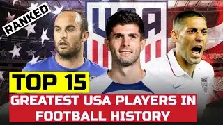 The 15 Greatest USA Football Players of All Time | USMNT Legends ⚽️