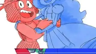 Steven universe ruby and Sapphire amv rather be
