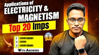 5th Sem Physics Important Questions | Applications of Electricity and Magnetism Important Questions