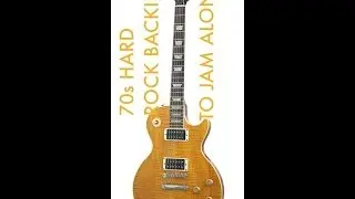 70s Hard Rock Guitar Backing Track in A - Kick it like Angus! [HD Audio]