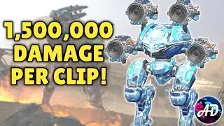NEW MAX HAVOC LEECH With 1,500,000 Damage Per Clip! | War Robots MK2 Gameplay WR