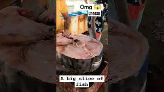 Omg !! A big slice of fish 😱😱 #fishcutting #fishcuttingskills #shorts