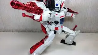 Jetfire Leader Class Transformers Generations Review