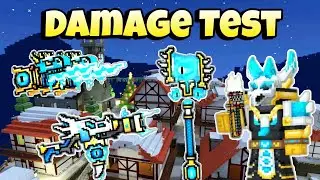 All Ice Dragon Shaman Set Damage Test! Another 1Shot Heavy on devs armour is here...! / PG3D