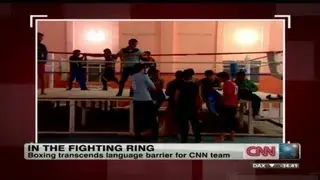 In the boxing ring in Basra