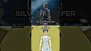 Silver Surfer vs Anissa #short #shorts #marvel #mcu #invincible #anissa #silversurfer #battle