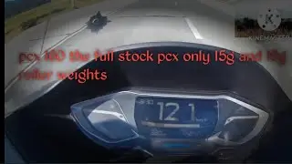 pcx 160 topspeed allstock only flyball 15g and 19g lezzz go!!!!