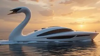 Avanguardia &ndash; The Swan-Shaped Mega Yacht Concept | The Future of Luxury Yachting