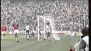Milan-Fiorentina 1-1 stagione 89-90
