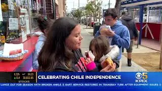Paula Tejeda speaks on the Chilean Independence Day traditions on CBS KPIX Ch 5
