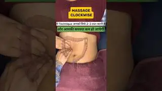 Massage Clockwise &ndash; 1 Simple Technique to Fix Your Digestion Naturally!