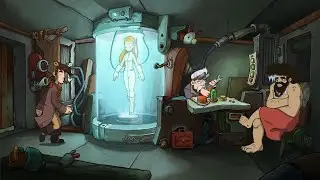Deponia 3: Goodbye Deponia. Прохождение #2 - Перо из ж... хвоста совы