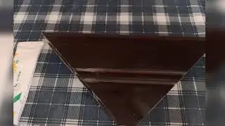 hand made light lamp use of plastic door board