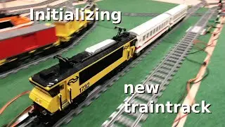 New traintrack layout initialized by NS 1600/1800 MOC
