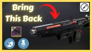 Bungie.. Please Bring Back The Black Armory Weapons ( Blast Furnace + Well Of Radiance )
