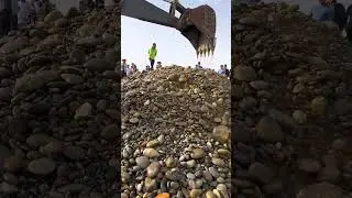 Natural black marble mining process- Good tools and machinery make work easy