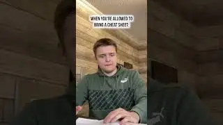 Когда можно принести шпаргалку #Shorts