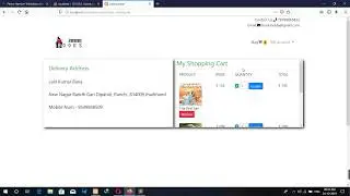 Online Book Store in PHP | making order-review page | part -32(Hindi)