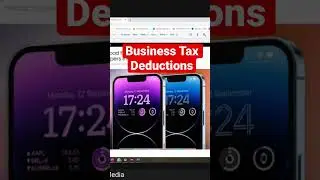 Business Tax Deduction IPhone 14